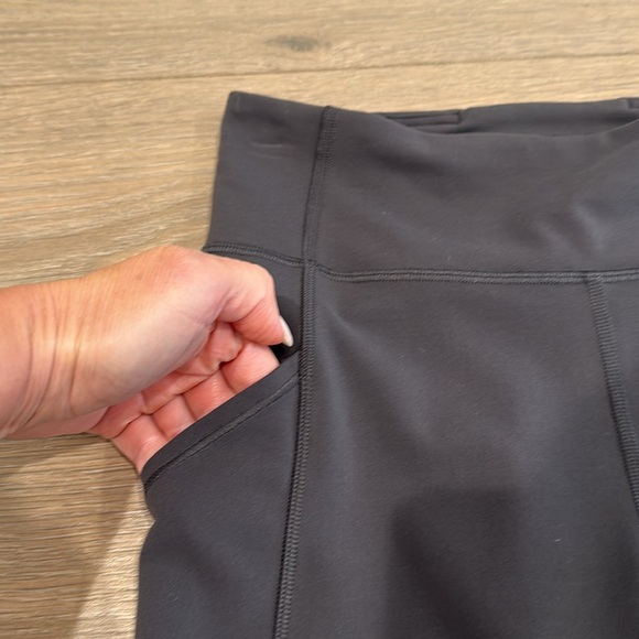 LULULEMON Graphite Gray Invigorate High-Rise Tight 25 Everlux Training Legging 6 - Picture 9 of 15